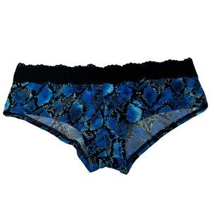 Smart And Sexy Women's Size XL Panty Bikini Lace Waistband Blue New Without Tags